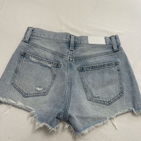 PISTOLA Destroyed Cut Off Denim Shorts Size 25 - Picture 8 of 9